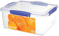 Sistema KLIP IT Large 5L Food Storage Container, Airtight & Stackable, Dishwasher, Freezer, & Microwave-Safe, BPA-Free