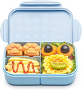 MISS BIG® Bento Box,Bento Box for Kids,Lunch Box Kids,Leakproof Kid Lunch Box,Lunch Containers No BPAs and Chemical Dyes,M/W,D/W & Fridge Safe(1150ml Blue)