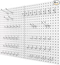 4 Pack Metal Pegboard Panels by Unknown