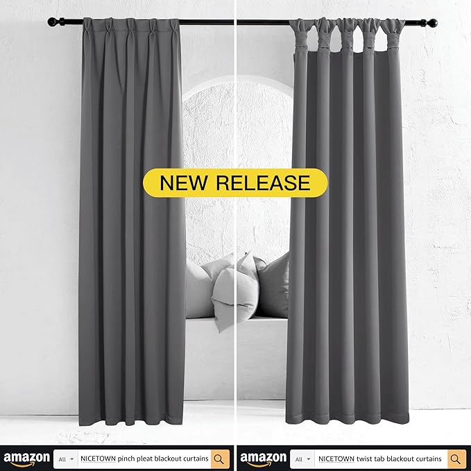NICETOWN Blackout Curtains Panels - Image 6