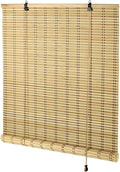 Bamboo Blinds for Interior Windows, Custom Roller Shades for Indoor Window and by BAYUE
