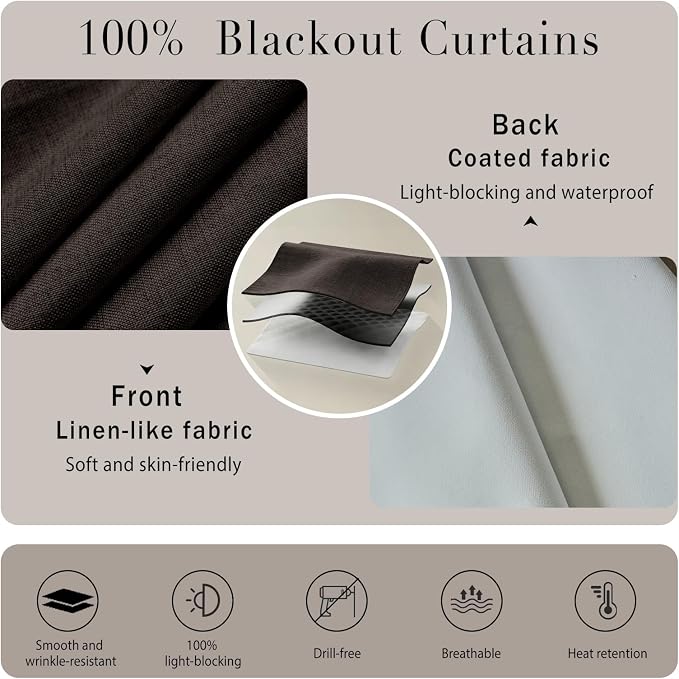Adhesive 100% Blackout Curtain - Image 4