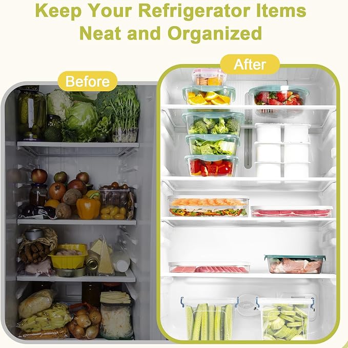 Cecnamt Stackable Deli Meat Container with Drainage Groove and Silicone Lid, Clear Refrigerator Storage Containers for Lunch Meats, Cold Cuts, Bacon, Cheese, BPA Free - 3 Layer