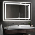 Led Mirror for Bathroom, 30x50 Bathroom Vanity Mirror for Wall by TRAHOME