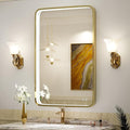 36x24 Inch LED Bathroom Mirror by FTOTI