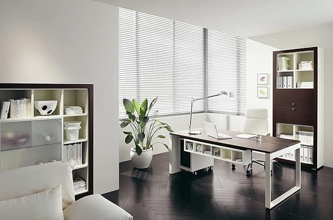 YIIBAII Mini Blinds Suitable for 31" W x 64" H Windows 1" Aluminum Horizontal - Image 5