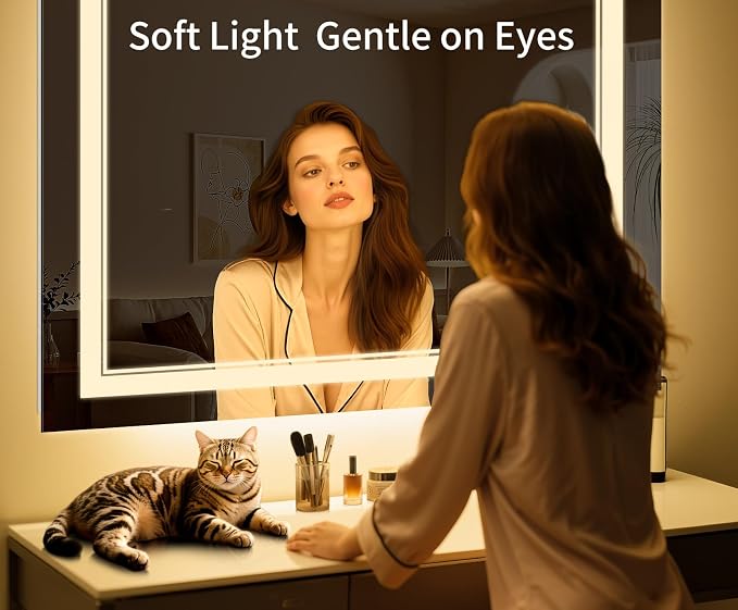 30"x24" LED Bathroom Mirror - Image 7