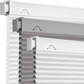 Grandekor No Tools No Drill Cordless Cellular Shades, 33.5" W × 64" H, UV by Grandekor