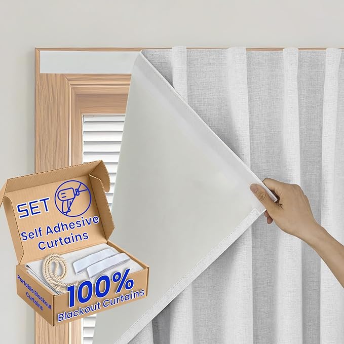 Magic Tape 100% Blackout Curtain - Image 4