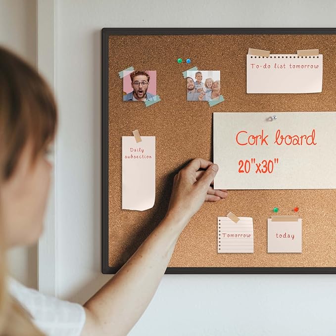 2-Pack Cork Board Bulletin Board 20 x 30, Office Board - Image 3