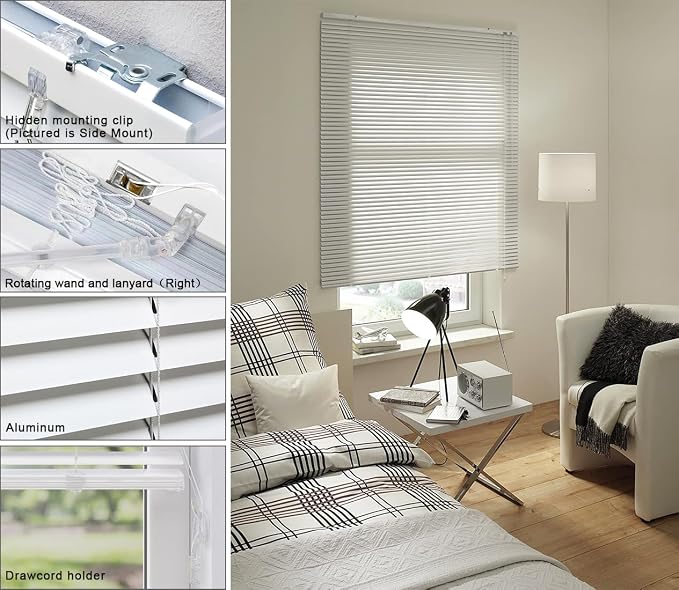 YIIBAII Mini Blinds Suitable Suitable - Image 4