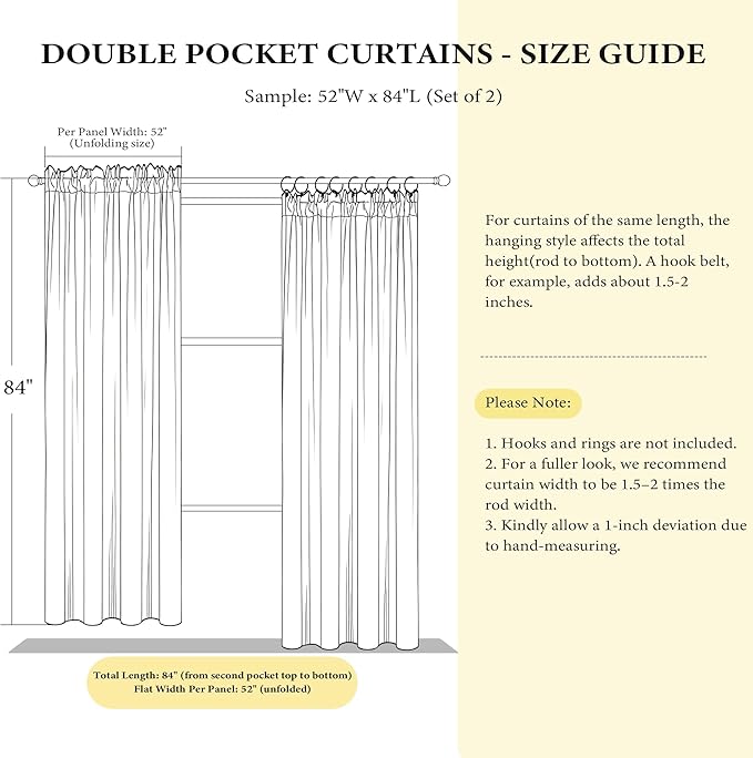 NICETOWN Green Velvet Curtains 108 inches - Image 2
