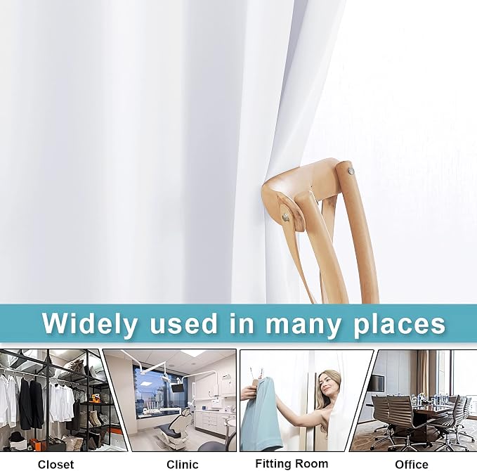 RYB HOME Extra Long Curtains Light Block Soundproof Privacy Blinds - Image 5