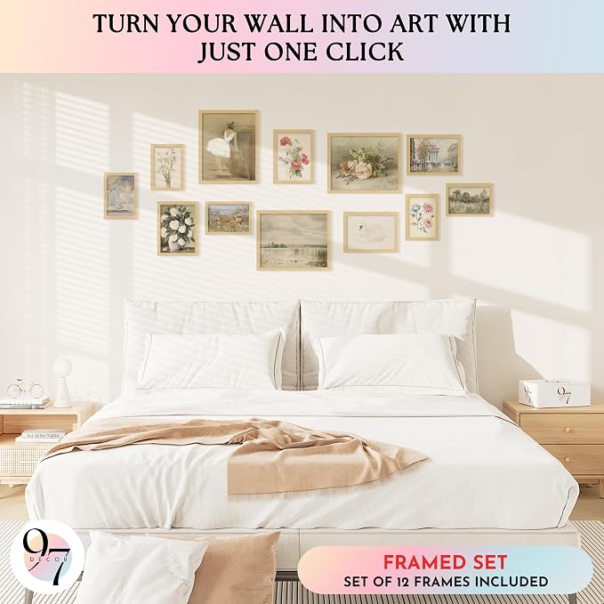 97 Decor Vintage Framed Wall Art - Image 3