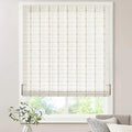 LazBlinds No Tools No Drill Bamboo Roller Shades, Cordless Bamboo Blinds by LazBlinds