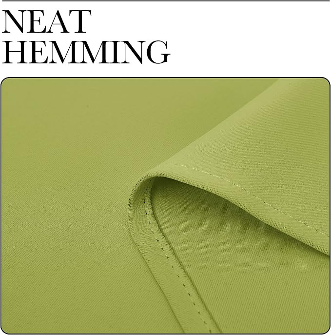 NICETOWN Green Blackout Curtains Window Panels, Window Treatment Thermal - Image 6