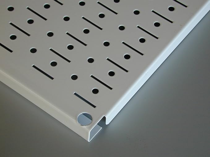 Wall Control Pegboard 32in x 16in Red Metal Pegboard Tool Board Panel - Image 5