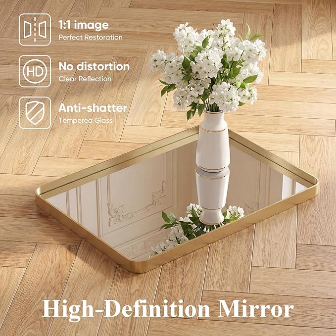 NEWBULIG 22X30 Inch Bathroom Mirror - Image 3
