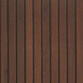 VEELIKE Wide Dark Walnut Wood Slat Peel and Stick Wallpaper Wood Contact Paper by VEELIKE