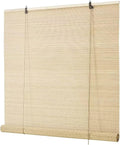 Bamboo Roller Blinds Shades, Outdoor Bamboo Roll Up, Vertical Lifting, by BAYUE