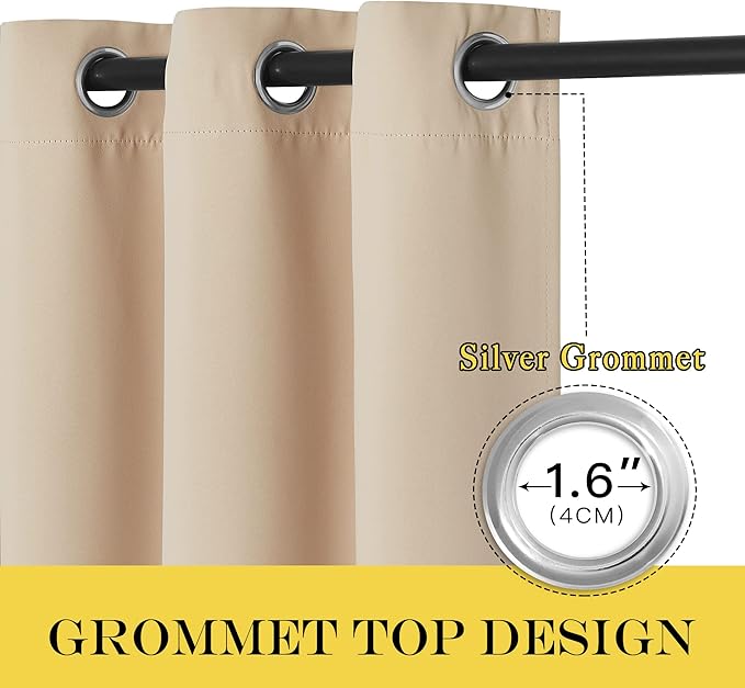 NICETOWN 90 inch Curtain Privacy - Image 2