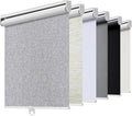 Customize Cordless Roller Shades Blackout Blinds by AOSKY