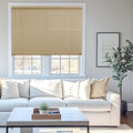 CHICOLOGY Mini Blinds for Indoor Windows – 46"W x 48"H, Cappuccino Horizontal by CHICOLOGY