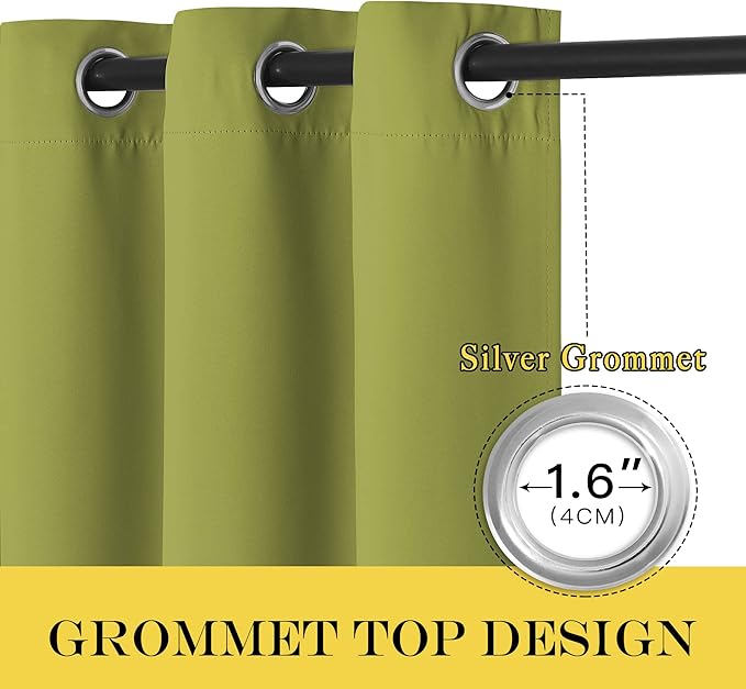 NICETOWN Glass Door Curtains for Window - Image 3
