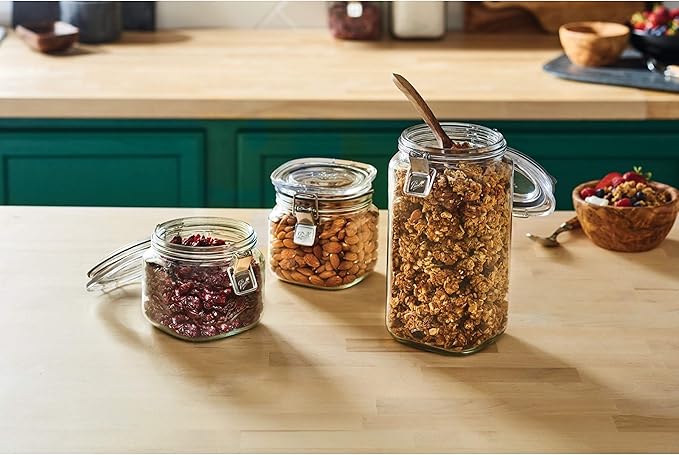 Ball Storage Latch Jars, 3-Pack
