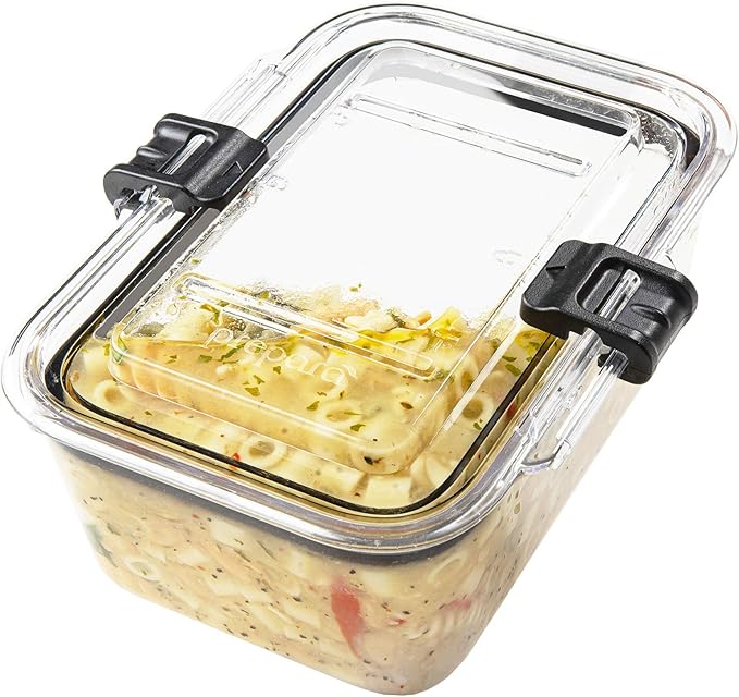 Prepara Latchlok 22.5 Cup Tritan Food Storage Container, Clear