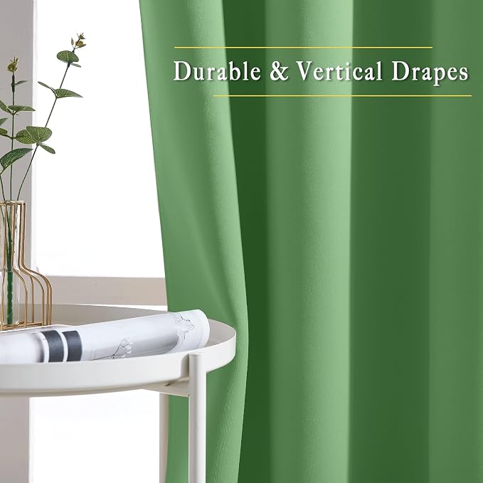 NICETOWN Blackout Window Curtain 90 inch Length - Image 6