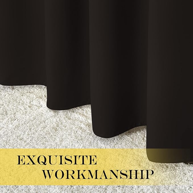 NICETOWN Patio Blackout Curtain Panels - Image 5