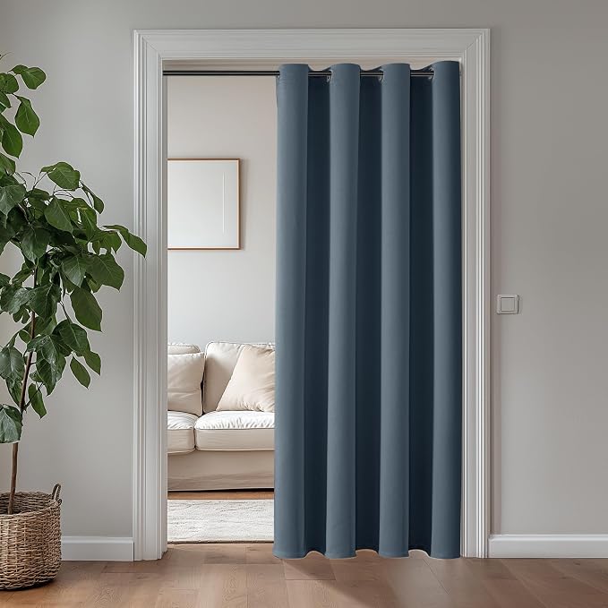 ChrisDowa Blackout Curtains 120 Inches Long - Image 2