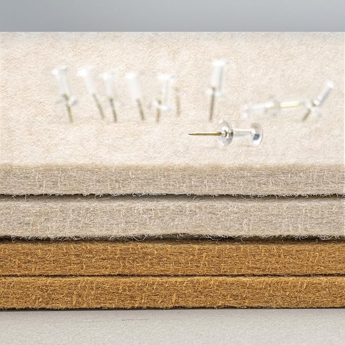 Lightomorrow Bulletin Board, 35 x 17 1/2 inches Felt Board - Image 6