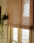 35" Wx64 H Bamboo Blinds Roller Shades by Erfolkerz