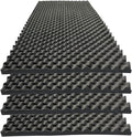 4 PCS Acoustic Panels, High Density Fireproof Noise Cancelling Foam Studio Foam by KTOESHEO