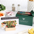PPP Meal Planner with 72 Recipe Cards (Photo Edition) | Weekly Menu Planner | Sturdy Recipe Box | 12 Reusable Grocery Lists | 5 Blank Recipe Cards | Recipe Card Protector | Recipe Ideas