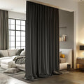 Room Divider Curtains for Ceiling Track Rod, 4.3 ft Wide x 8 ft Tall, 1 Panel by RoomDarkning