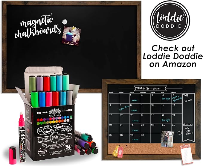 Loddie Doddie Magnetic Chalkboard Sign - Image 6