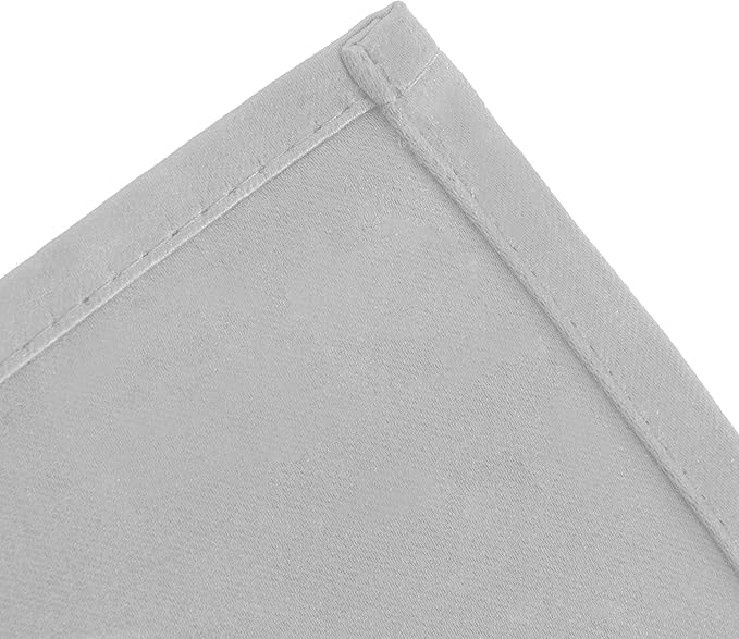 LEMOMO Light Grey Thermal Blackout Curtains/42 x 72 Inch/Set of 2 Panels Room - Image 8