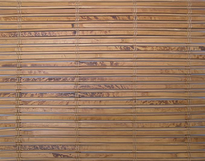 Cordless Woven Wood Roman Shades, 24W x 60H, Winthrop Camel, Sizes 20-72 Wide - Image 7