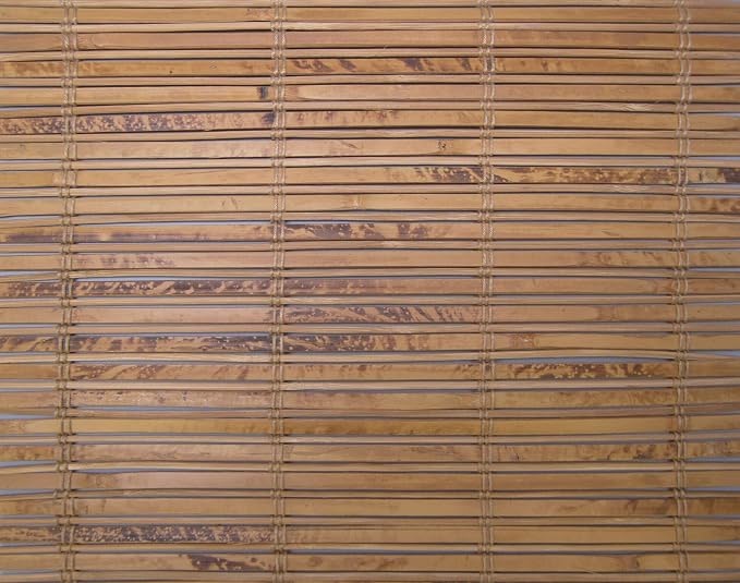 Cordless Woven Wood Roman Shades, 34W x 72H, Winthrop Camel, Sizes 20-72 Wide - Image 7