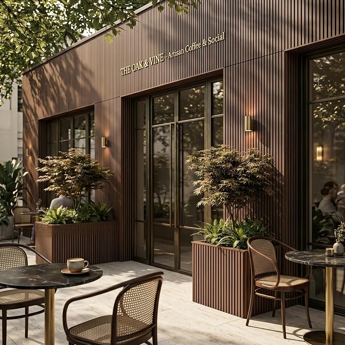 From Plain to Beautiful in Hours WPC Exterior Wall Slat Panels Waterproof - Image 16