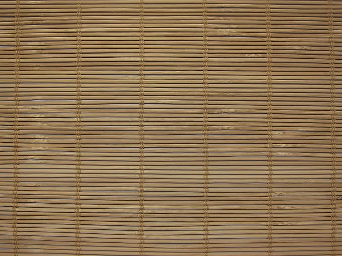 Cordless Woven Wood Roman Shades, 69W x 72H, Bayhead Natural, Sizes 20-72 Wide - Image 2
