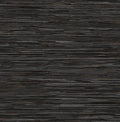 NuWallpaper Black Grassweave Peel and Stick Wallpaper, Textured Removable by NuWallpaper