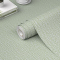 WADILE Grasscloth Peel and Stick Wallpaper 15.7in x 78.7in, Textured Contact by WADILE