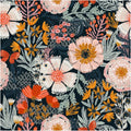 HAOKHOME Boho Peel and Stick Wallpaper Floral Wall Paper Removable by HAOKHOME