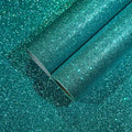 CHIHUT Teal Blue Glitter Wallpaper Stick and Peel by CHIHUT