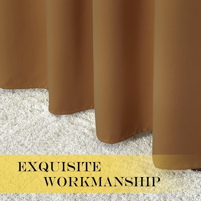 NICETOWN Sliding Door Curtain 108 Inches Long - Image 5