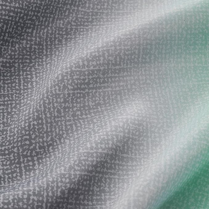 XiDi Curtains for Bedroom Decor, Rainbow Green LightgreyGrey34/45/1 - Image 8